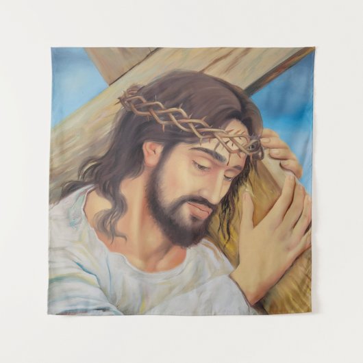 Tenture Foi chrétienne Jésus Christ (Devant)