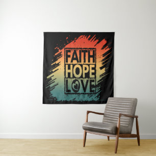 TENTURE FOI ESPOIR AMOUR VERSET INSPIRANT MOTIVANT