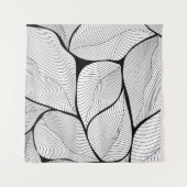 Tenture Foliage leaves background pattern (Devant)