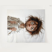 Tenture Folie du matin : Café d'abord, questions plus tard (Devant (Horizontal))