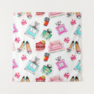 Tenture Fond abstrait circulaire bokeh de lumière de Noël