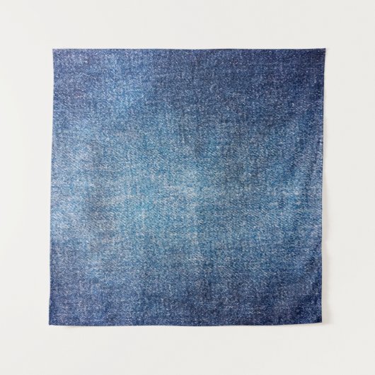 Tenture Fond bleu, texture de jeans en denim. D (Devant)