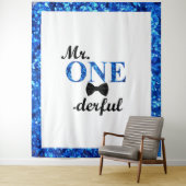 Tenture Fond de 1er anniversaire de M. Onederful (En situation)