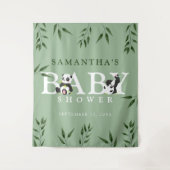 Tenture Fond de back-drop de baby shower neutre avec un pa (Devant)