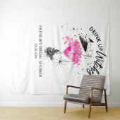 Tenture Fond de Backdrop pour enterrement de vie de jeune (En situation (horizontale))