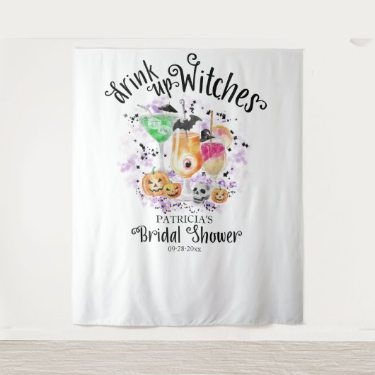 Tenture Fond de Buveuses de Sorcières pour Mariage de Hall (Devant)