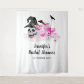 Tenture Fond de cabine de mariage de Cocktail d'Halloween (Devant)