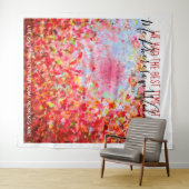 Tenture Fond de cabine photo à feuilles abstraites (En situation (horizontale))