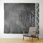 Tenture Fond de cabine photo ardoise pour une soirée entre (En situation (horizontale))