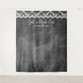 Tenture Fond de cabine photo ardoise pour une soirée entre (Devant)