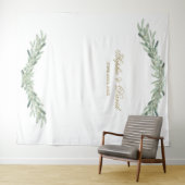 Tenture Fond de cabine photo Branches d'olivier à l'aquare (En situation (horizontale))