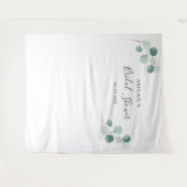 Tenture Fond de cabine photo de douche nuptiale Eucalyptus (Devant (Horizontal))