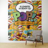 Tenture Fond de cabine photo de fête prénatale bébé amusan (En situation)