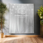 Tenture Fond de cabine photo de mariage Chic Bocaux Mason 