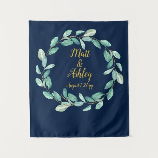 Tenture Fond de cabine photo de mariage Prop verdure rusti (Devant)