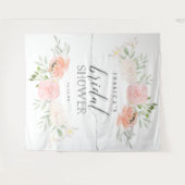 Tenture Fond de cabine photo pour Baby Shower Pastel Blush (Devant (Horizontal))