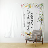 Tenture Fond de cabine photo pour mariage champêtre (En situation (horizontale))