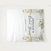 Tenture Fond de cabine photo pour mariage champêtre (Devant (Horizontal))