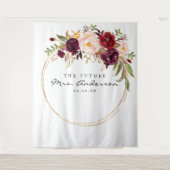 Tenture Fond de cabine pour Future Mme Burgundy Marsala (Devant)