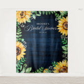 Tenture Fond de cérémonie de mariage avec des tournesols e (Devant)