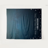 Tenture Fond de danse de bal de nuit étoilée  (Devant (Horizontal))