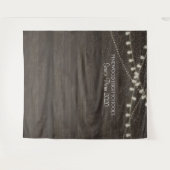 Tenture Fond de danse de bal en bois rustique (Devant (Horizontal))