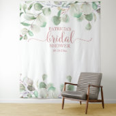 Tenture Fond de Décor de Baby Shower de Mariée avec Verdur (En situation)