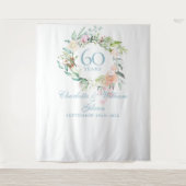 Tenture Fond de décor de cabine photo pour le 60e annivers (Devant)