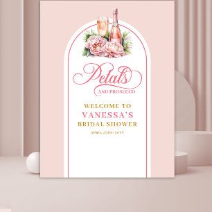 Tenture Fond de décor de fête avec pétales luxueux et pros