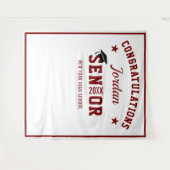 Tenture Fond de décor de fête de remise de diplôme moderne (Devant (Horizontal))