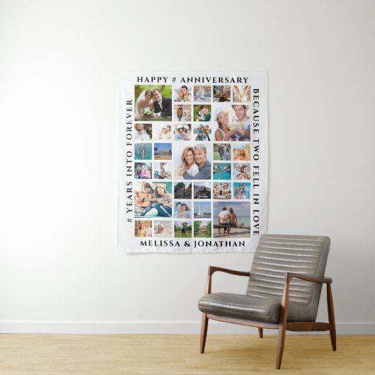 Tenture Fond de décor de fête pour collage photo d'anniver (En situation)