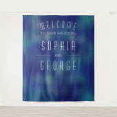 Tenture Fond de décor de mariage à feuille métallique mode (Devant)