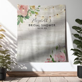 Tenture Fond de décor de photo de douche de mariée Fleurs 