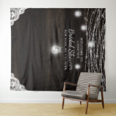 Tenture Fond de décor de séance photo pour mariage champêt (En situation (horizontale))