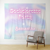 Tenture Fond de décor de soirée d'enterrement de vie de je (En situation (horizontale))