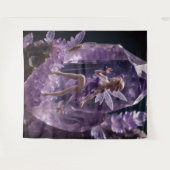 Tenture Fond de décor Fée Améthyste Jardin Fantastique (Devant (Horizontal))