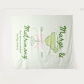 Tenture Fond de décor pour enterrement de vie de jeune fil (Devant (Horizontal))