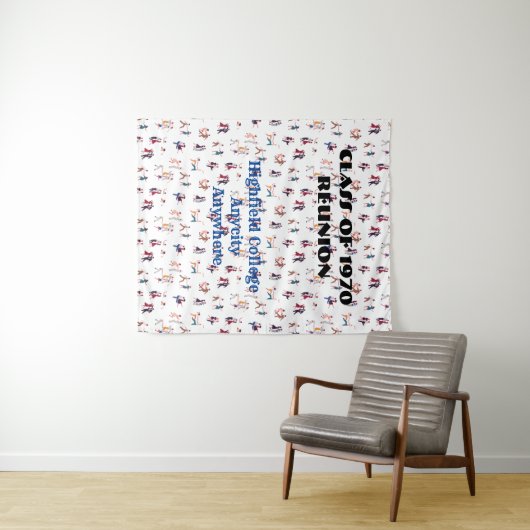 Tenture Fond de décor pour événement - texte modifiable (En situation (horizontale))