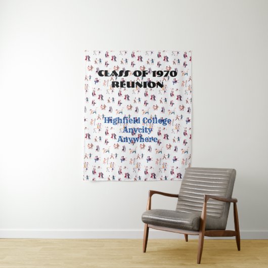 Tenture Fond de décor pour événement - texte modifiable (En situation)