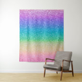 Tenture Fond de décor pour fête d'anniversaire Paillettes  (En situation)