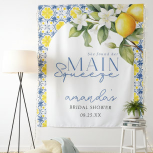 Tenture Fond de décor pour la fête de fiançailles Main Squ