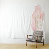 Tenture Fond de décor pour la future Mme Blush pour la fêt (En situation (horizontale))