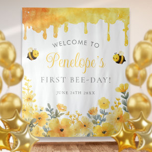 Tenture Fond de décor pour la première fête d'anniversaire