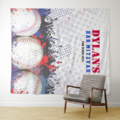 Tenture Fond de décor pour photo de Bar Mitzvah avec éclab (En situation (horizontale))