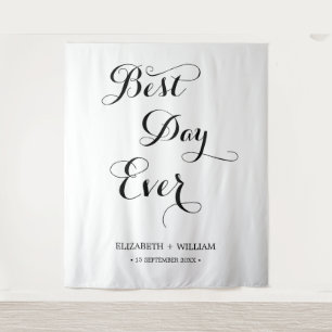 Tenture Fond de décor pour photo de mariage en calligraphi