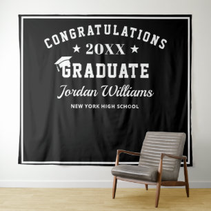 Tenture Fond de décor pour photo de remise de diplômes mod