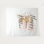 Tenture Fond de décor pour photobooth anniversaire 50 ans (Devant (Horizontal))