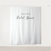 Tenture Fond de décor pour photobooth de mariage minimalis (Devant)