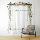 Tenture Fond de décor pour Photomaton de Mariage Campagnar (En situation)