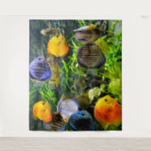 TENTURE FOND DE DÉCOR POUR POISSONS MAGNIFIQUES (Devant)